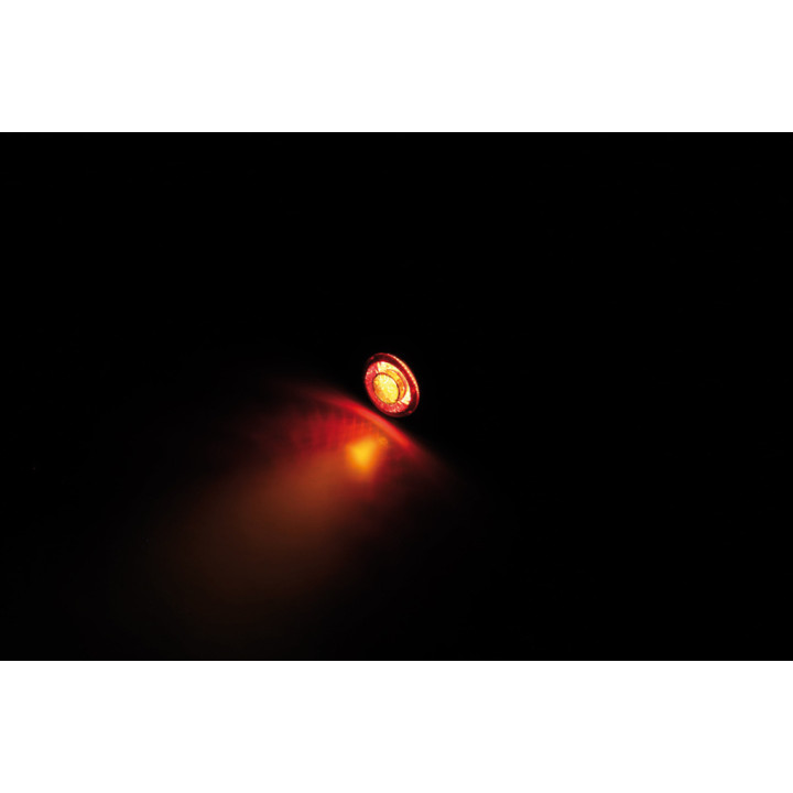 Feu arrière/clignotant LED Highsider pro Apollo 3en1 homologué - verre fumé - la paire