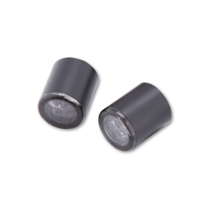 Feu arrière/clignotant LED Highsider pro Proton Module 3en1 homologué - verre fumé - la paire