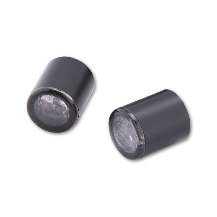 Feu arrière/clignotant LED Highsider pro Proton Module 3en1 homologué - verre fumé - la paire