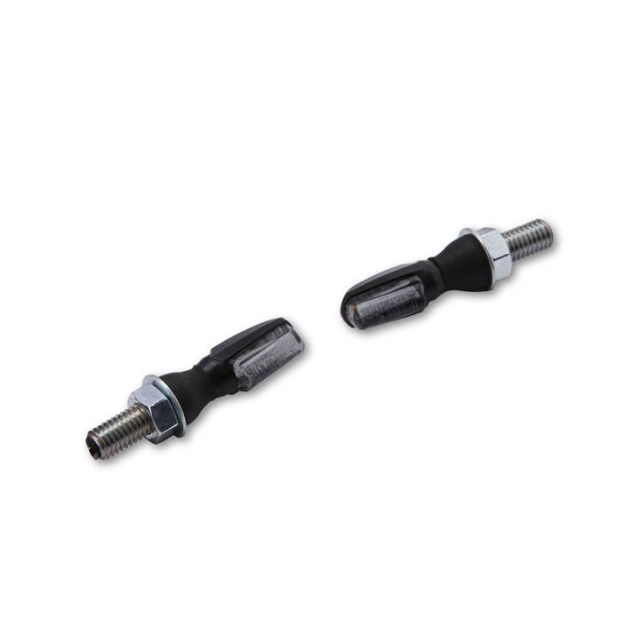 Feu arrière/clignotant LED Highsider smart Spark 3en1 homologué - verre fumé - la paire