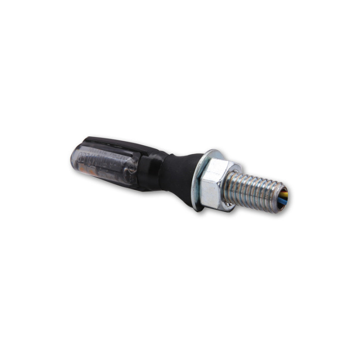 Feu arrière/clignotant LED Highsider smart Spark 3en1 homologué - verre fumé - la paire