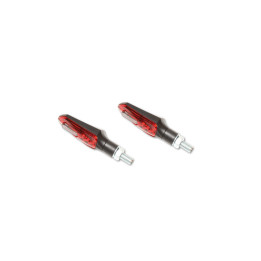 Clignotants LED Highsider smart ARROWHEAD 3in1 feu arrière/feu de stop - teinté / rouge