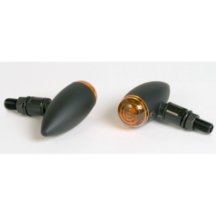 Clignotants Highsider smart MICRO-BULLET - noir | Oxmoto