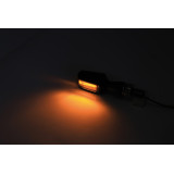 Clignotant LED Highsider smart BLOCK - noir | Oxmoto