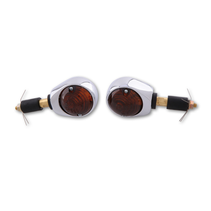 Clignotant de guidon Highsider smart OCHSENAUGE - verre fumé