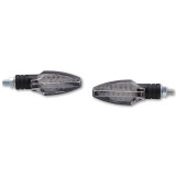 Clignotant LED Highsider smart COMO - noir | Oxmoto