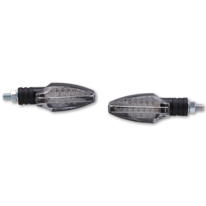 Clignotant LED Highsider smart COMO - noir | Oxmoto