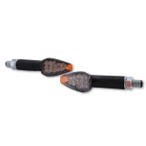 Clignotants LED Highsider smart PEAK - noir | Oxmoto