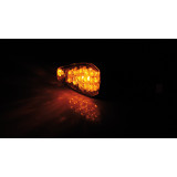 Clignotants LED Highsider smart PEAK - noir | Oxmoto