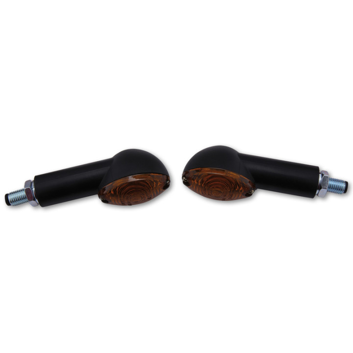 Clignotant LED Highsider smart CATEYE - noir | Oxmoto