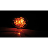 Clignotants Highsider smart OVAL - orange | Oxmoto