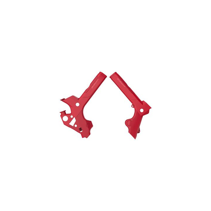 Protection de cadre Polisport rouge cr04 | Oxmoto