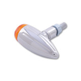 Clignotants Highsider smart MICRO-BULLET - chromé | Oxmoto