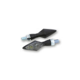 Clignotant et feux de position LED Highsider pro PEN HEAD DOUBLE 2in1 - noir