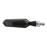 Clignotant séquentiel LED Highsider smart SORA - noir/teinté