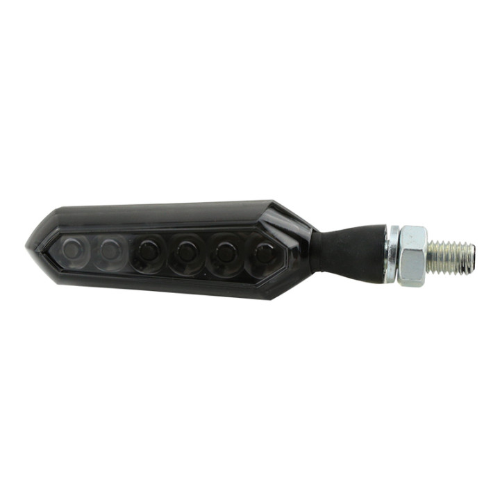 Clignotant séquentiel LED Highsider smart SORA - noir/teinté