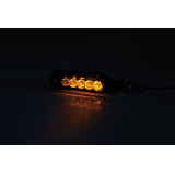Clignotant séquentiel LED Highsider smart SORA - noir/teinté