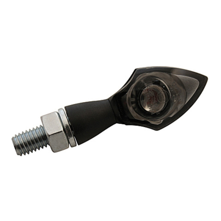Clignotants LED Highsider pro - Pen Head - noir/fumé - homologué E - la paire