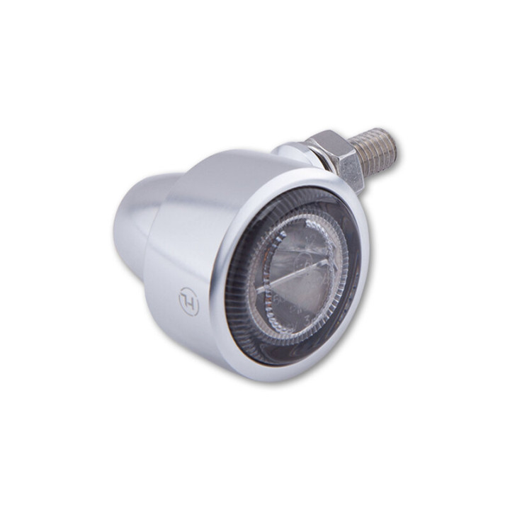 Clignotants LED Highsider pro - Classic-X1 - argent/fumé - homologué E - la paire