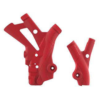 Protection de cadre Polisport rouge Beta | Oxmoto