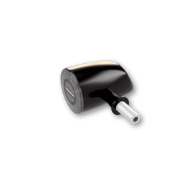 Feux arrière/clignotants LED Highsider pro - Rocket Classic - noir/fumé - 3en1 - homologué E - la paire