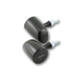 Feux arrière/clignotants LED Highsider pro - Rocket Classic - noir/fumé - 3en1 - homologué E - la paire