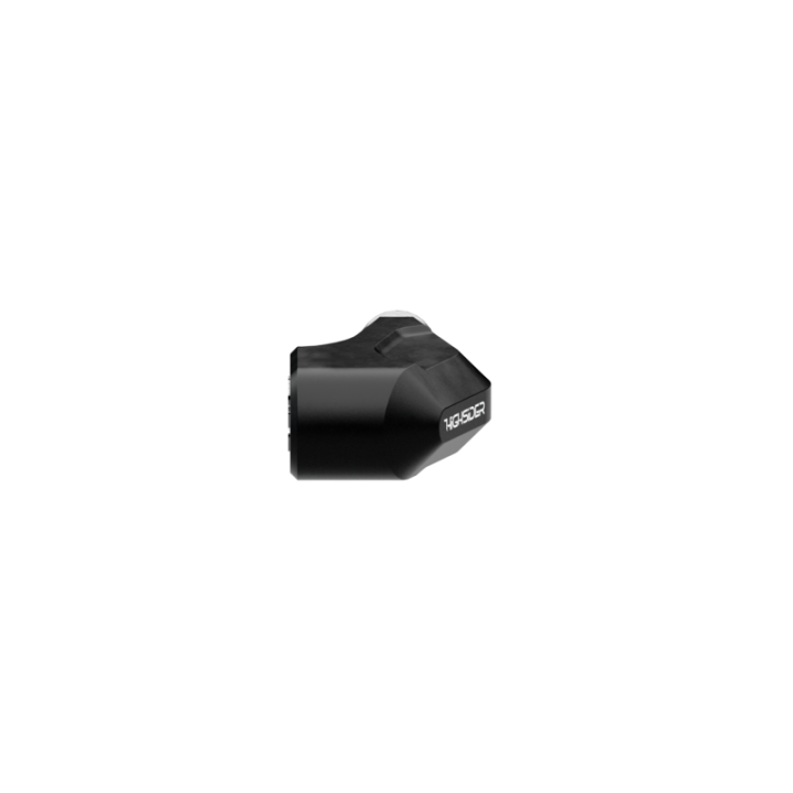 Clignotants LED pour embout de guidon Highsider pro Ventura-X – noir mat – la paire