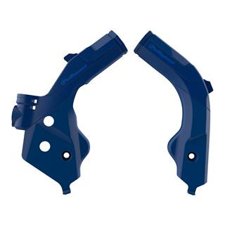 Protection de cadre Polisport bleu Husqvarna | Oxmoto