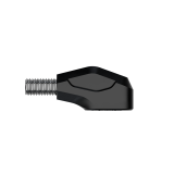 Clignotants LED pour embout de guidon Highsider pro Ventura-X – noir mat – la paire