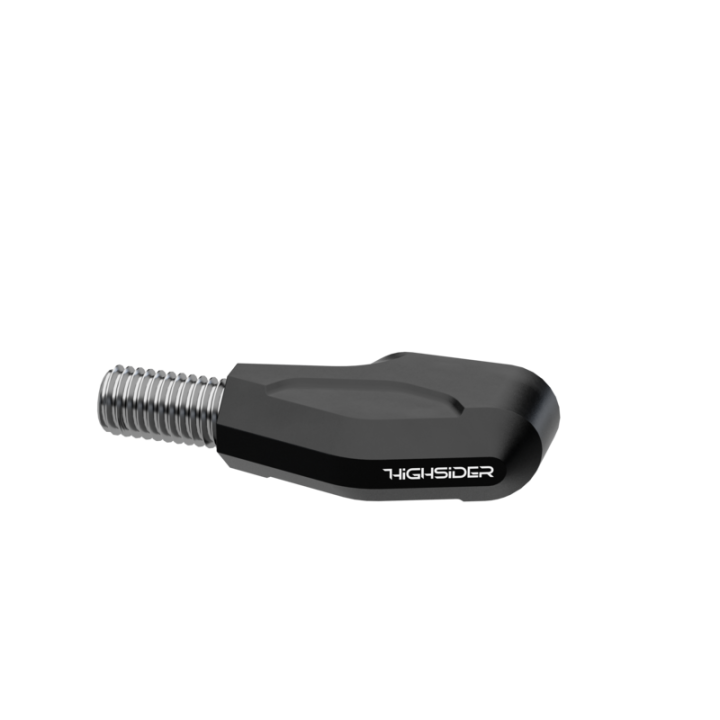 Clignotants LED pour embout de guidon Highsider pro Ventura-X – noir mat – la paire