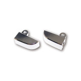 Supports de clignotant Highsider pro - chromé - la paire