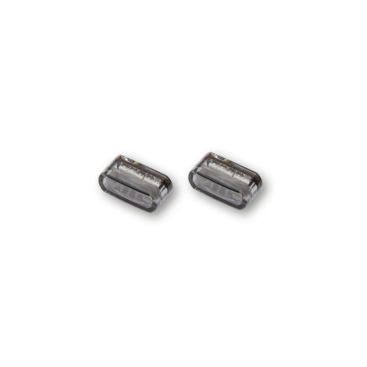 Clignotant LED Highsider smart Module 1 homologué - verre fumé - la paire
