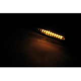 Clignotant séquentiel LED Highsider smart Run homologué - verre fumé - la paire