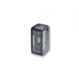 Clignotant LED Highsider smart Cube-V homologué - verre fumé - la paire