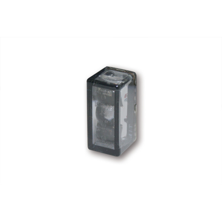 Clignotant LED Highsider smart Cube-V homologué - verre fumé - la paire