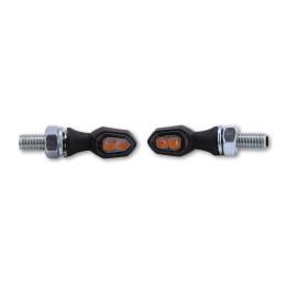 Clignotant LED Highsider smart Crumb homologué - verre fumé - la paire