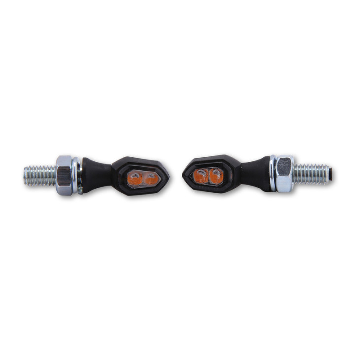 Clignotant LED Highsider smart Crumb homologué - verre fumé - la paire