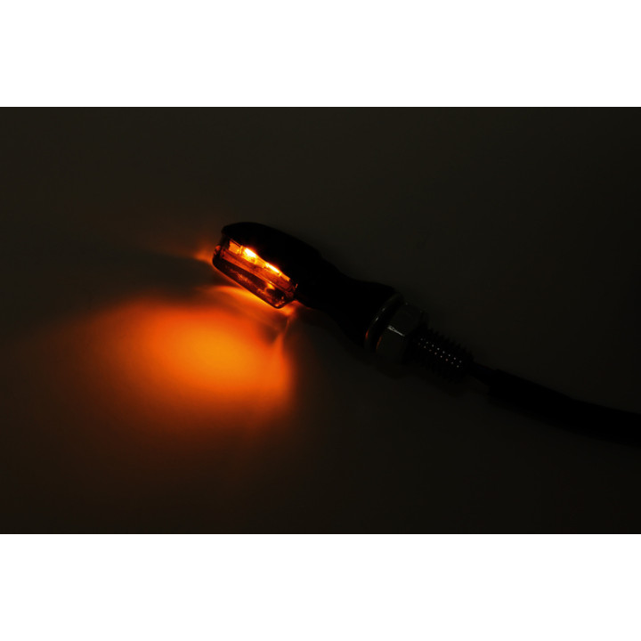 Clignotant LED Highsider smart Spark homologué - verre fumé - la paire