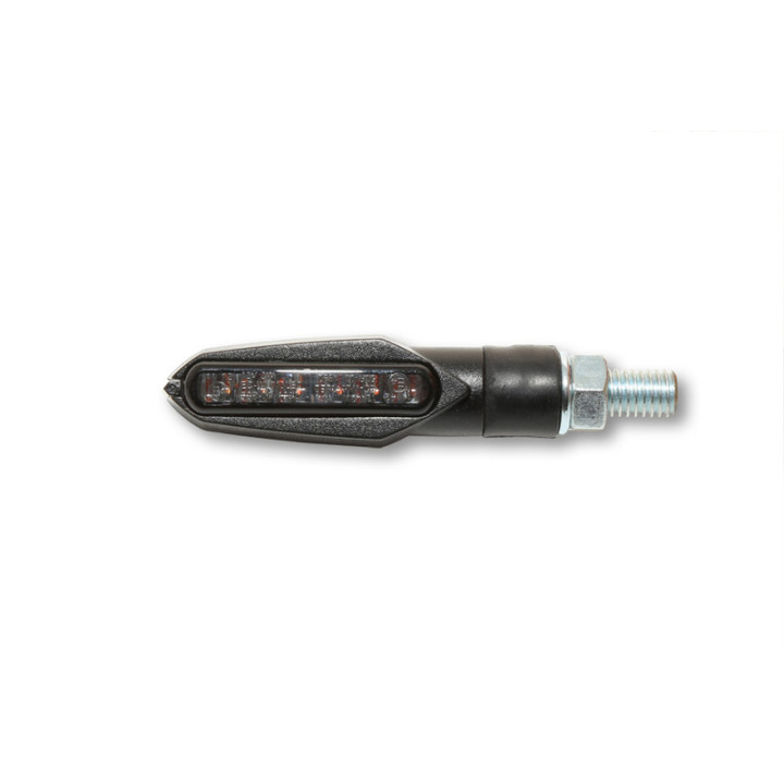 Clignotant LED Highsider smart Multiface homologué - verre fumé - la paire 203-057