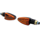 Clignotant Highsider smart Arrow Mini homologué - verre orange - la paire 203-551