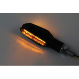 Clignotant LED Highsider smart Multiface homologué - verre fumé - la paire 203-057