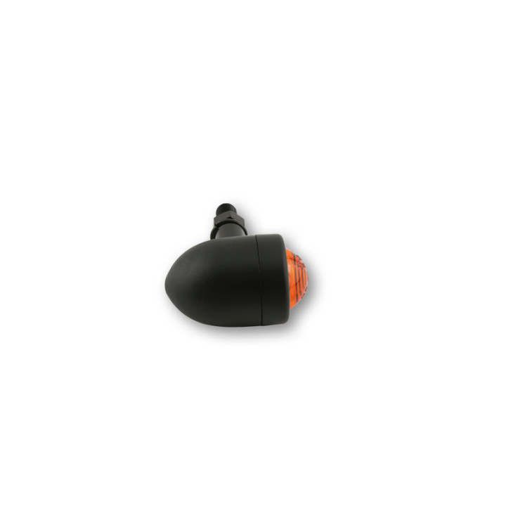 Clignotant Highsider smart Old School Type 1 homologué - verre orange - la paire