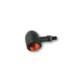 Clignotant Highsider smart Old School Type 1 homologué - verre orange - la paire