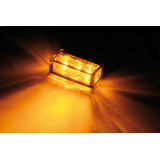 Clignotant LED Highsider smart Cube-H homologué - verre fumé - la paire