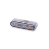 Feu arrière/clignotant Highsider smart Shorty 2 Pro Module 3en1 homologué - verre fumé - la paire
