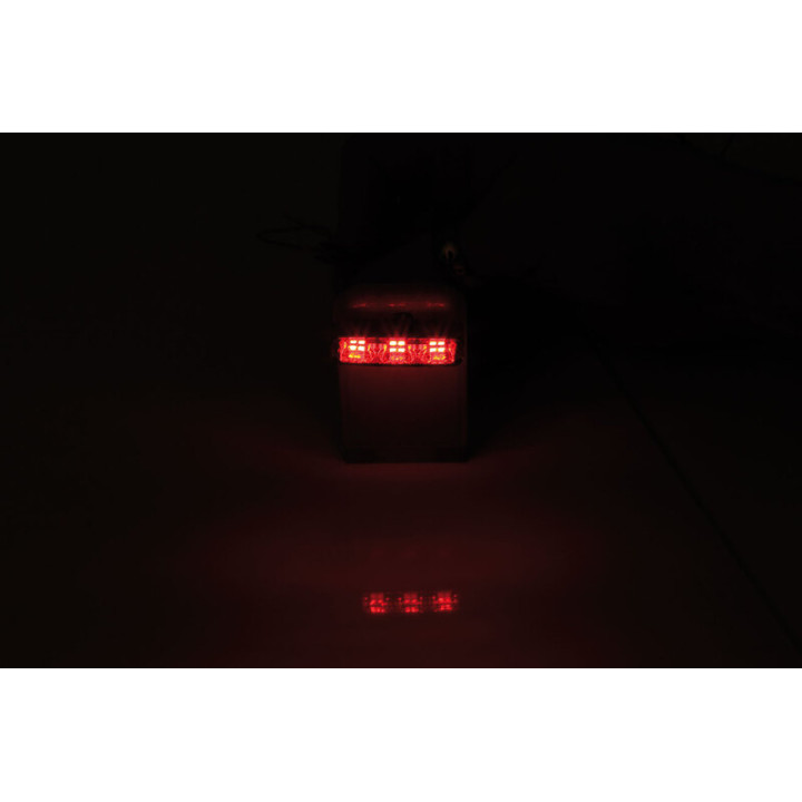 Feu arrière/clignotant Highsider smart Shorty 2 Pro Module 3en1 homologué - verre fumé - la paire