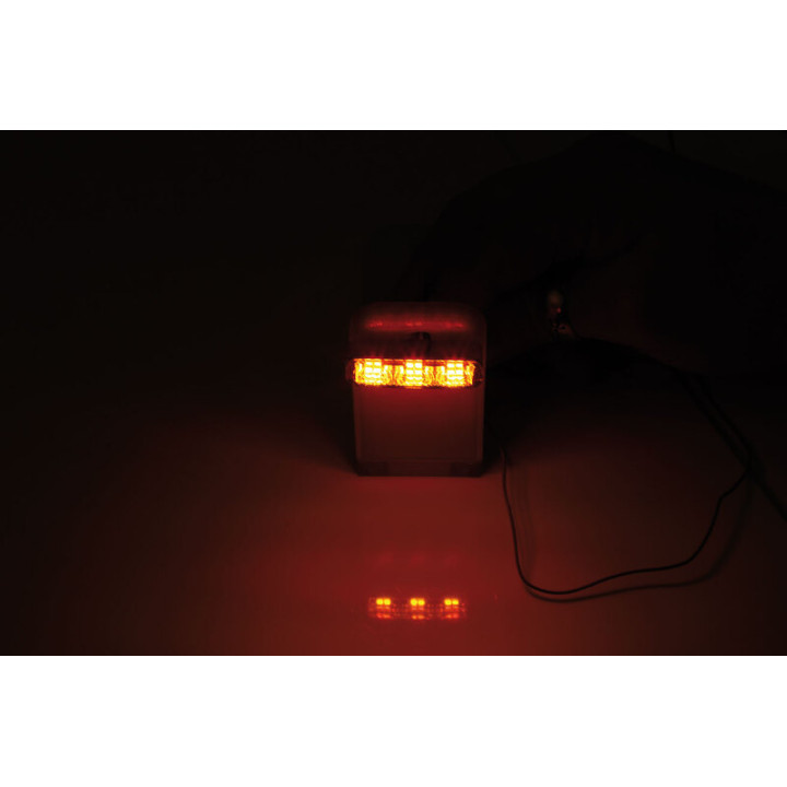 Feu arrière/clignotant Highsider smart Shorty 2 Pro Module 3en1 homologué - verre fumé - la paire