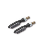 Feu arrière/clignotant LED Highsider pro Sonic-X1 3en1 homologué - la paire