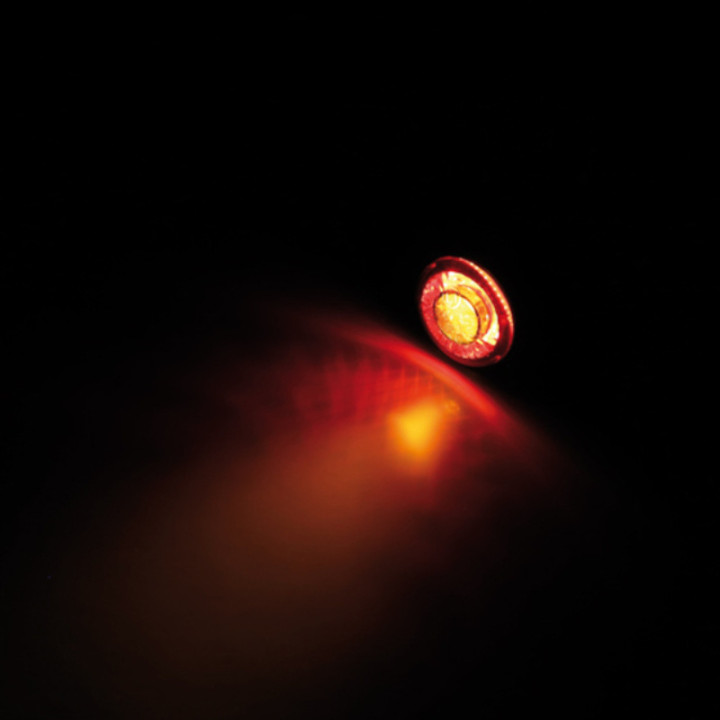 Clignotants LED + feu stop et feu de position Highsider pro Montana Bullet 3en1 – noir mat – la paire