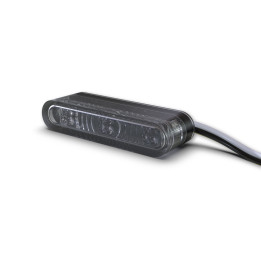 Clignotant/feu de position LED Highsider pro Star-MX1 Pro Module 2en1 homologué - verre fumé - la paire
